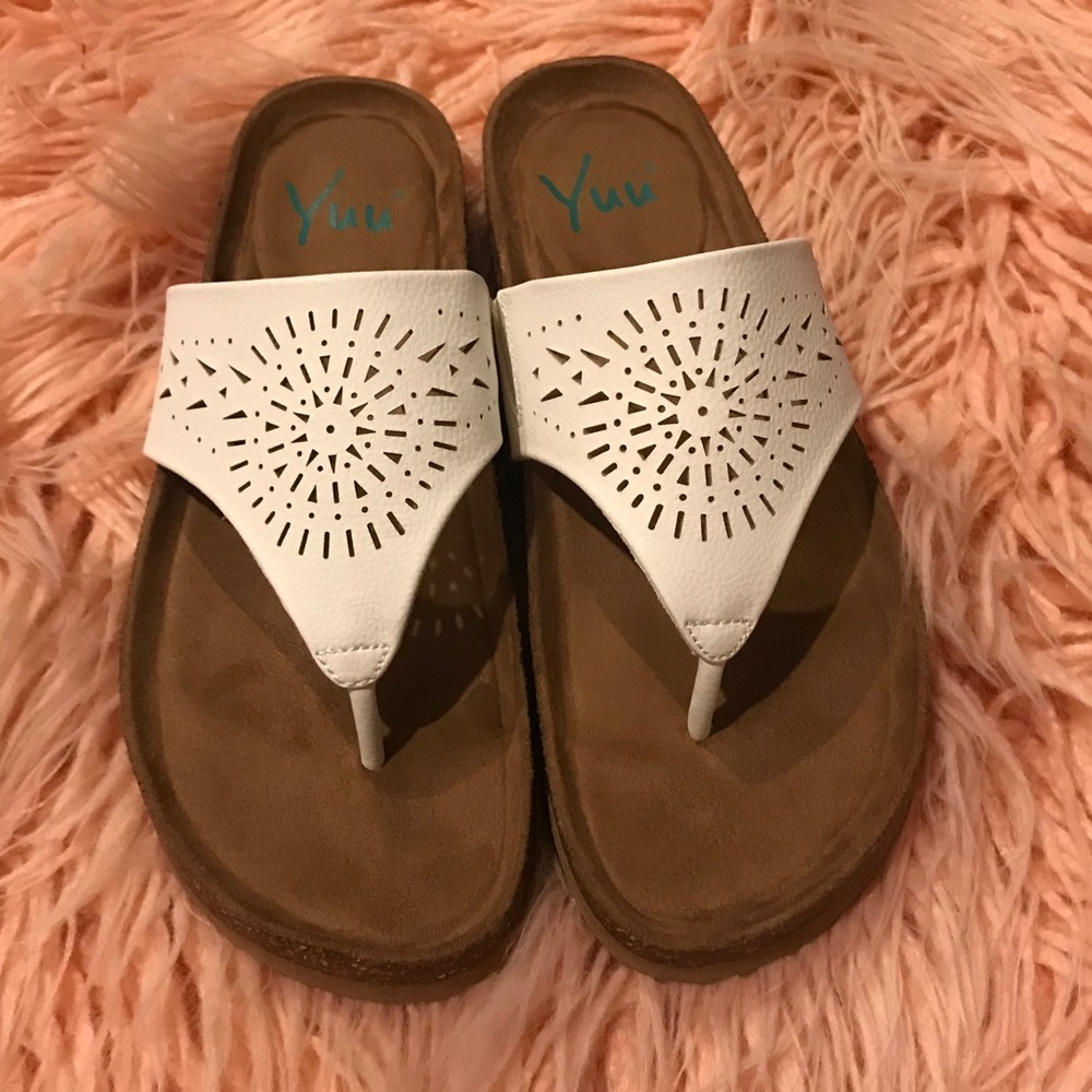White Sandals